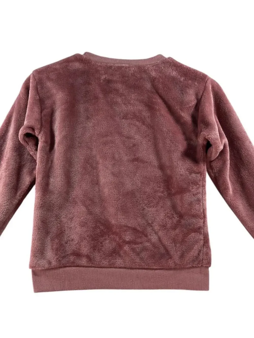 Hello Kitty Pink Plush Sequin Sweatshirt Girls Size 8/10